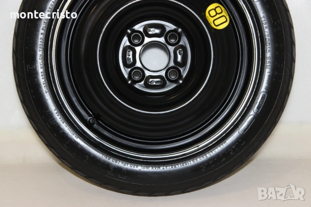 Резервна гума патерица Toyota Yaris (2006-2025г.) 4x100 / 54.1 Тойота Ярис / 2150669, снимка 2 - Гуми и джанти - 53504792