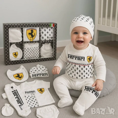 Бебешки комплект Levi's karl lagerfeld fendi Moncler louis vuitton calvin klein , снимка 5 - Комплекти за бебе - 51206869