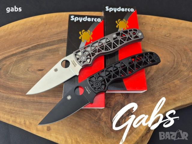 Сгъваем нож Spyderco Edgerati С266,два цвята, снимка 15 - Ножове - 52213794