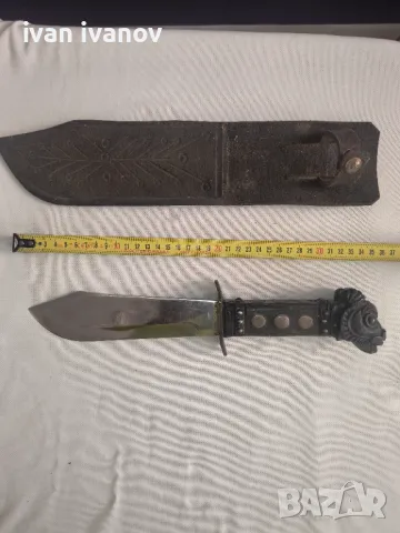 Нож 1300години България , снимка 3 - Антикварни и старинни предмети - 49649494