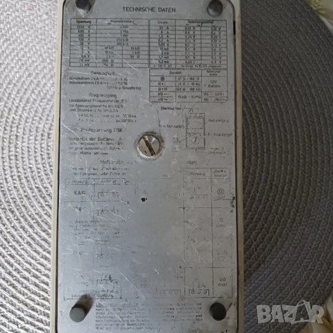 Мултицет UNIGOR, снимка 4 - Друга електроника - 51723853