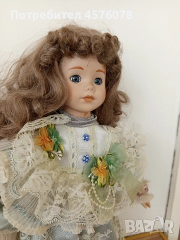 две стари керамични кукли, снимка 2 - Колекции - 54164177