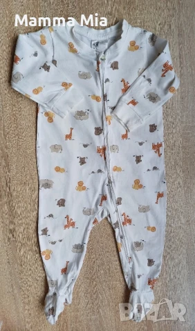 Лот маркови бебешки пижамки 3-18м, снимка 8 - Бодита за бебе - 50981039