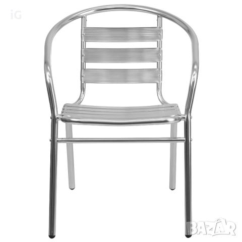 Ауминиев стол - градински стол - бистро стол за заведение, снимка 8 - Градински мебели, декорация  - 46352399