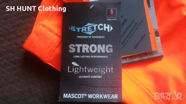 MASCOT 19079-511 ULTIMATE STRETCH Work Trousers размер 52 / L еластичен работен панталон W4-648, снимка 5 - Панталони - 52486087