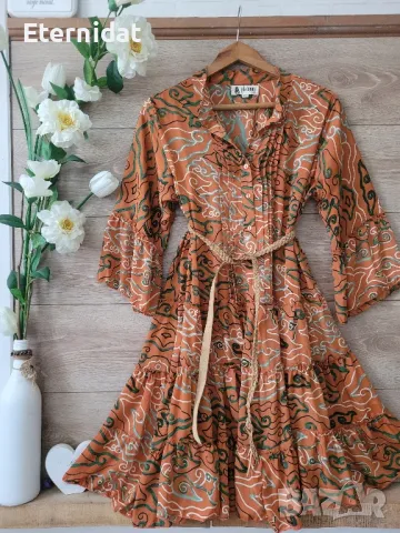 Рокля коприна 