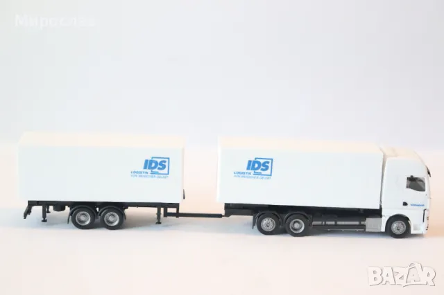 HERPA H0 1/87 MAN КАМИОН МОДЕЛ TIR, снимка 7 - Колекции - 50400815