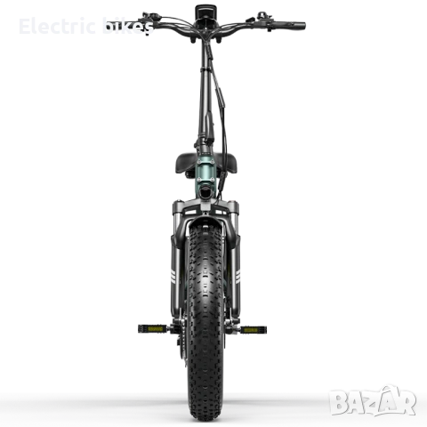 Сгъваем електрически велосипед Eletronbike OD20 – 500W, 48V, до 100 км пробег, снимка 7 - Велосипеди - 54136499