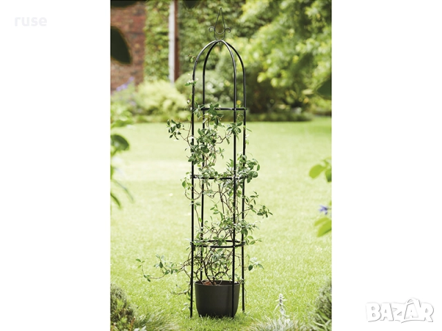 НОВИ! Обелиск стойка за пълзящи растения 200x40х40см, снимка 5 - Градински мебели, декорация  - 52399487