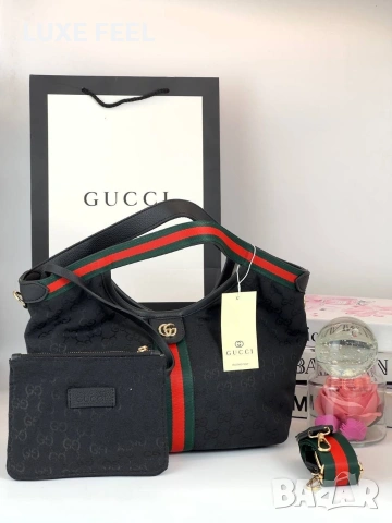 GUCCI ⚜️Дамски Чанти , снимка 11 - Чанти - 54193590