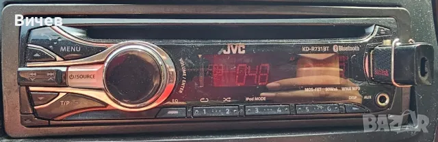 Продавам авто CD с Bluetooth- JVC  KD-R731BT, снимка 2 - Аксесоари и консумативи - 47150849