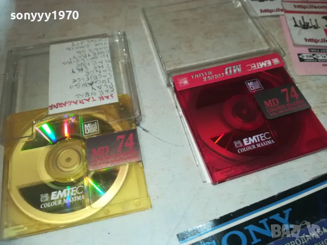 EMTEC MINIDISC X2 2409241031, снимка 2 - CD дискове - 47338254