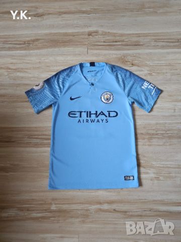Оригинална мъжка тениска Nike Dri-Fit x F.C. Manchester City / Season 18-19 (Home), снимка 1 - Тениски - 45876906