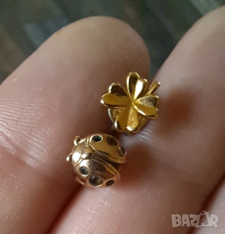 Сребърни обеци, снимка 4 - Обеци - 54177363