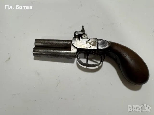 Рядък капсулен пистолет, снимка 6 - Антикварни и старинни предмети - 49896424