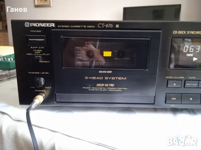 Касетен дек Pioneer CT-676, снимка 2 - Декове - 49329378