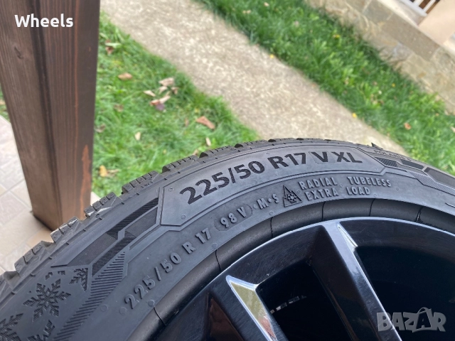 4бр. Зимни гуми 225/50/17 Barum Polaris 5 98V XL DOT1823, снимка 7 - Гуми и джанти - 52440912