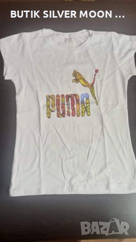 Дамски Памучни Тениски🔥PUMA, снимка 3 - Тениски - 46297212