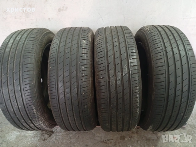 Продавам железни джанти 5х100 с Летни гуми Дот 2022 година, снимка 5 - Гуми и джанти - 53519250