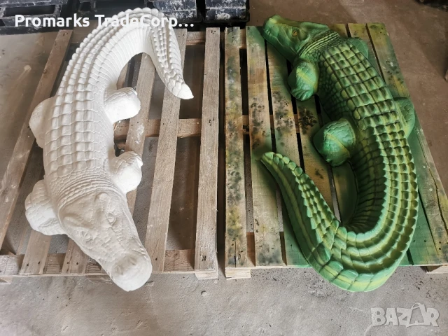 Крокодил от бетон, армиран 