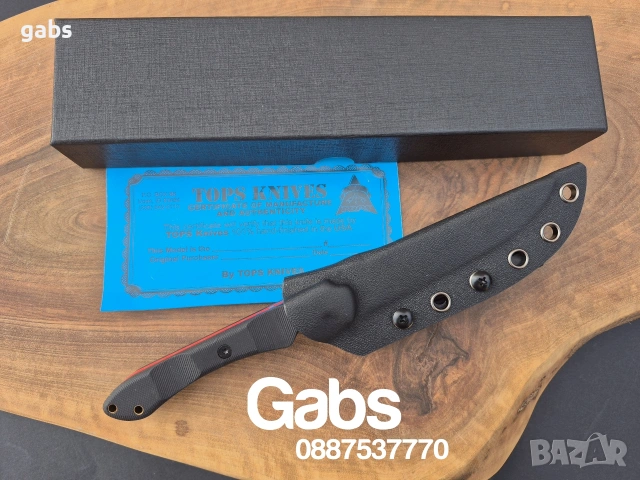 Тактически нож TOPS KNIVES Rapid Strike X-020,фултанг, снимка 7 - Ножове - 53377038