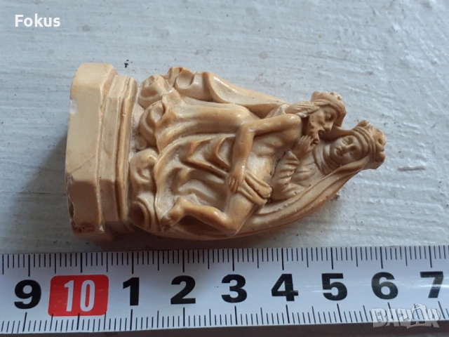 РАЗКОШНА МАЛКА ФИГУРА СТАТУЕТКА ОТ МОРСКА ПЯНА КОЛЕКЦИОНЕРСК, снимка 4 - Антикварни и старинни предмети - 53517061