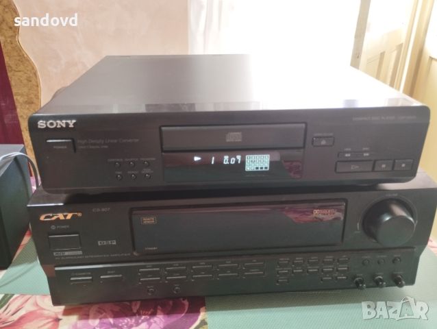 ЦД.ПЛЕЕР SONY-CDP-M205 цена 40лв, снимка 1 - Аудиосистеми - 46703786