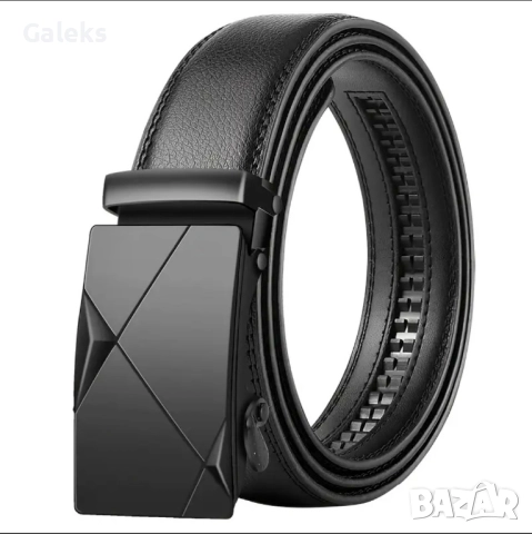 Модерен мъжки кожен колан от истинска кожа с две катарами /И стилни цветове!, снимка 14 - Колани - 51607730