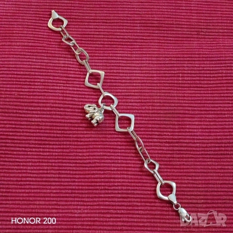 Дамска сребърна гривна. 