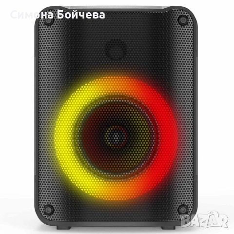 Преносима тонколона с Bluetooth LED дисплей USB слот AUX вход AKAI ABTS-V10