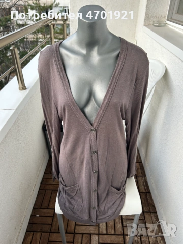 Дълга дамска жилетка