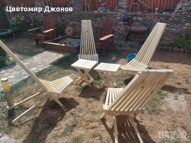 Градински стол, снимка 13 - Градински мебели, декорация  - 48936374