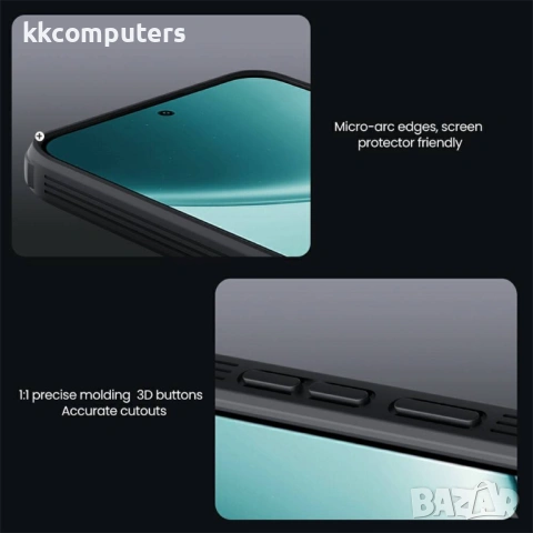 NILLKIN Camshield Pro Калъф за Xiaomi Redmi Note 15 Pro 5G - PC+TPU, Плъзгащо капаче за камера, Чере, снимка 14 - Резервни части за телефони - 53780277