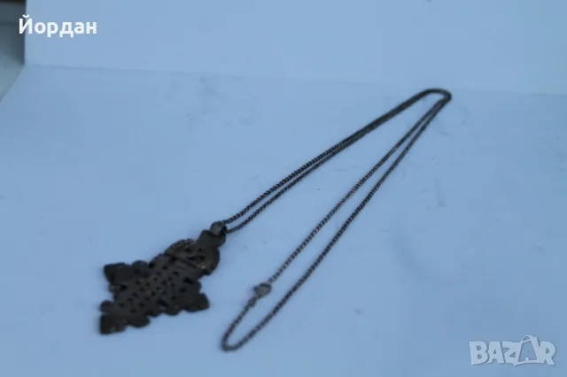 Стар сребърен възрожденски кръст