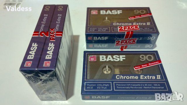 Аудио касети BASF position chrome type II , снимка 1 - Декове - 45749760