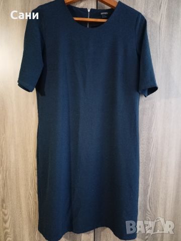 Синя изчистена рокля, снимка 9 - Рокли - 44582139