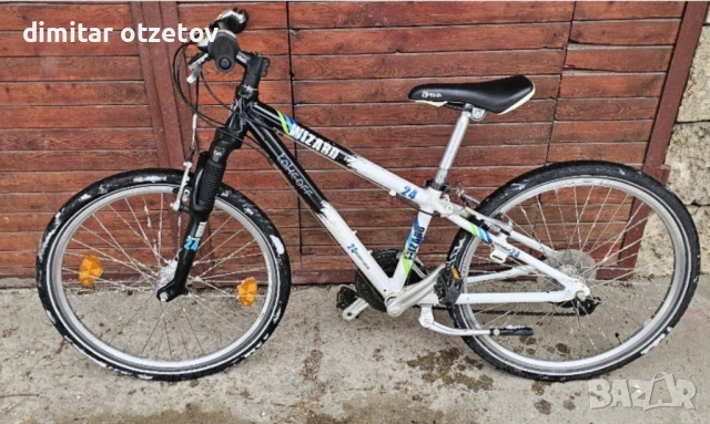 Продавам алуминиев велосипед Wizard 24"