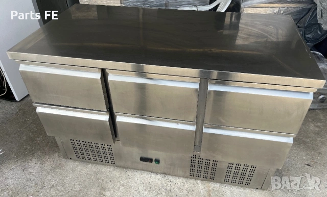 Хладилна маса с 6 чекмеджета професионална hladilna masa s 6 chekmedjeta profesionalna