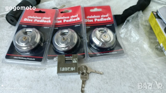 Катинар стоманен, катинар от твърда стомана  40 мм, LIEBIDO, снимка 14 - Други стоки за дома - 51332361