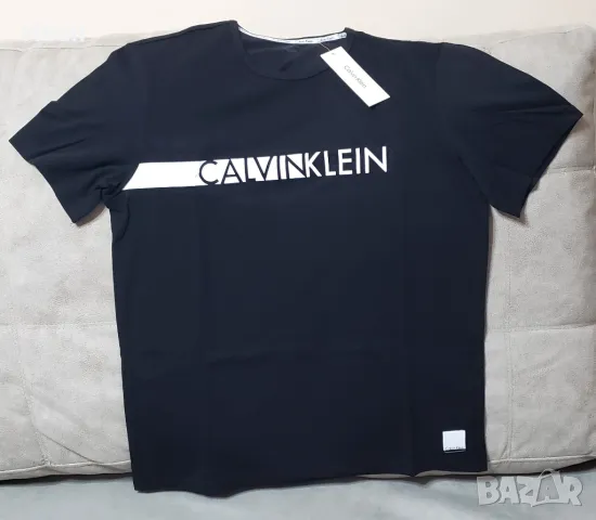 Нови оригинални фланелки CALVIN KLEIN - 100% памук - L, снимка 3 - Тениски - 49733045