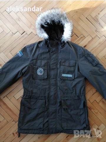 Napapijri Яке Парка Естествен косъм, снимка 5 - Якета - 52100133