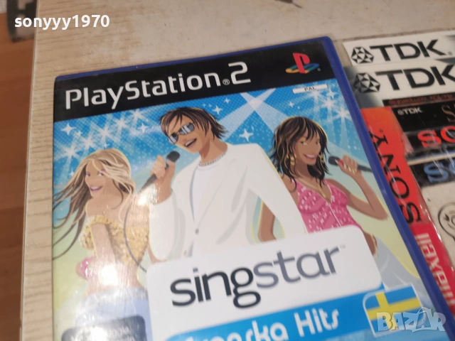 SONY PS2 GAME SINGSTAR SVENSKA HITS 2302261357, снимка 11 - Игри за PlayStation - 53592486