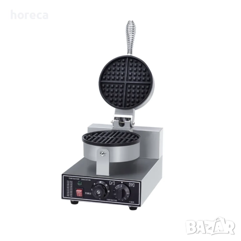 ПРОМОЦИЯ -10% Професионален гофретник за кръгли белгийски гофрети