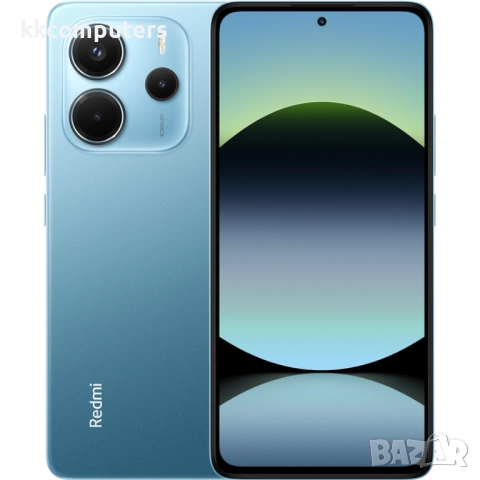ЧАСТИ ЗА Смартфон GSM XIAOMI REDMI NOTE 14 BLUE 6.67 ", 128 GB, RAM 6 GB, 108+2+2 MP 