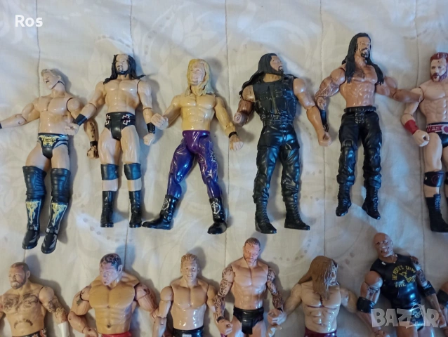 WWE - 17 фигури , снимка 4 - Фигурки - 53456825