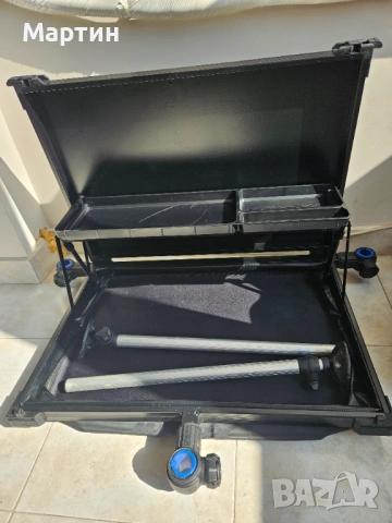 Фидер маса - Matrix Collapsible Side Tray + стойка Matrix Multi Rest, снимка 2 - Екипировка - 53928070