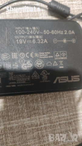 Адаптер Asus 19V 6,37A 120W PA-1121-28, снимка 3 - Лаптоп аксесоари - 52152919