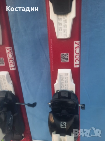 Карвинг детски ски  Salomon QST LUX JR 120 см., снимка 5 - Зимни спортове - 52506173