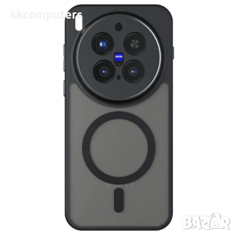 Магнитен Калъф за vivo X300 Pro 5G- TPU+PC, 4 AirBag ъгли, Анти-пръстови отпечатъци, Вкл. Протектор,, снимка 2 - Калъфи, кейсове - 53008742