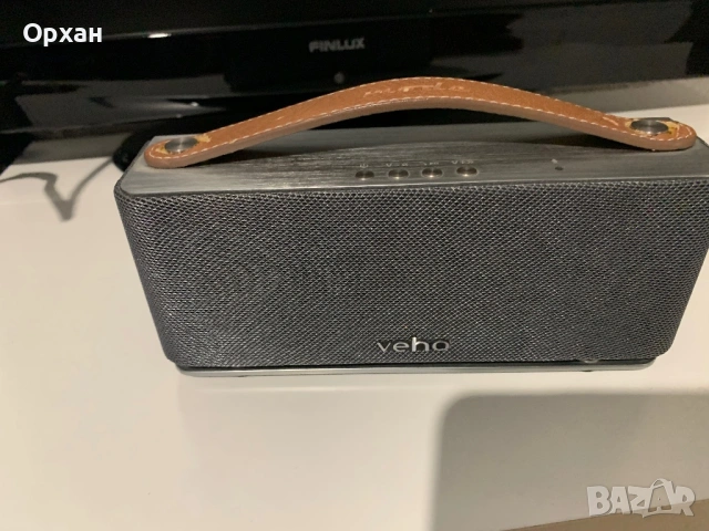Bluetooth колонка Veho M6 Mode Retro – Алуминий и Кожа, снимка 3 - Bluetooth тонколони - 54115041